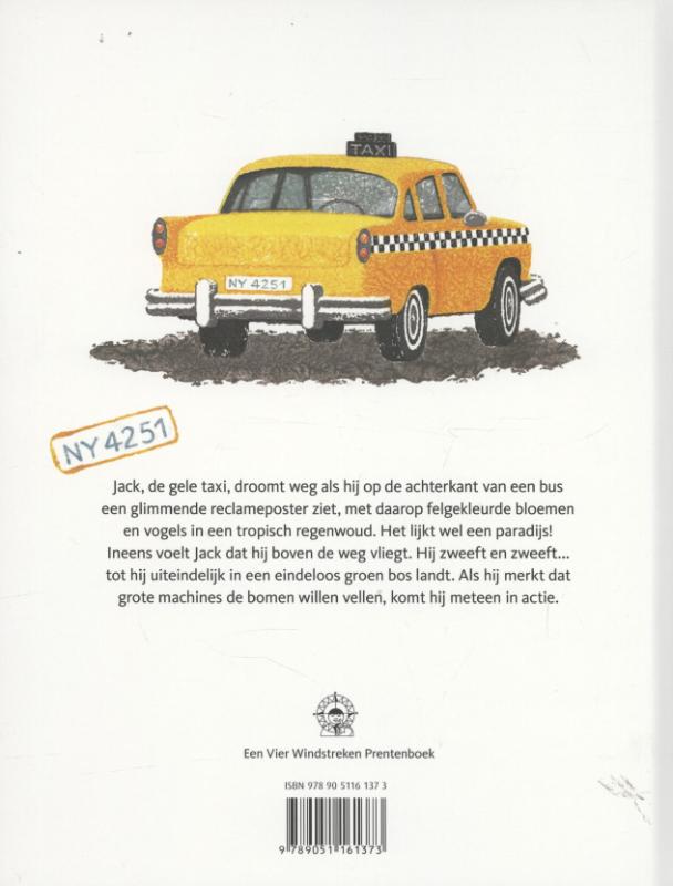 Jack in het regenwoud achterkant