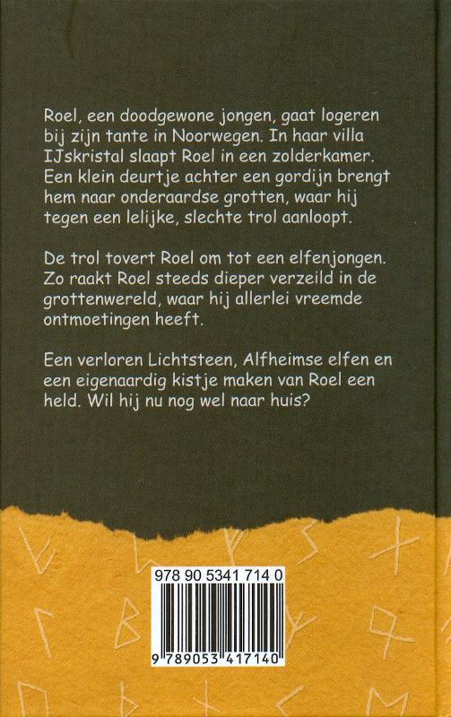 De Verloren Lichtsteen achterkant