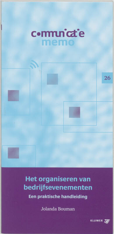 Het organiseren van bedrijfsevenementen / Communicatie memo / 26