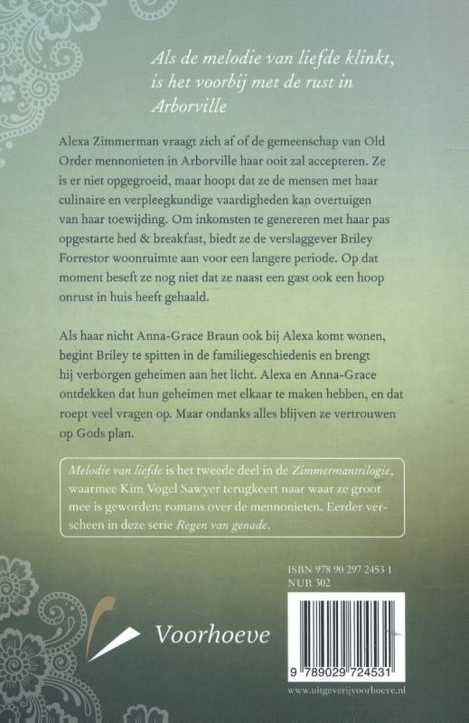Melodie van liefde / Zimmerman / 2 achterkant