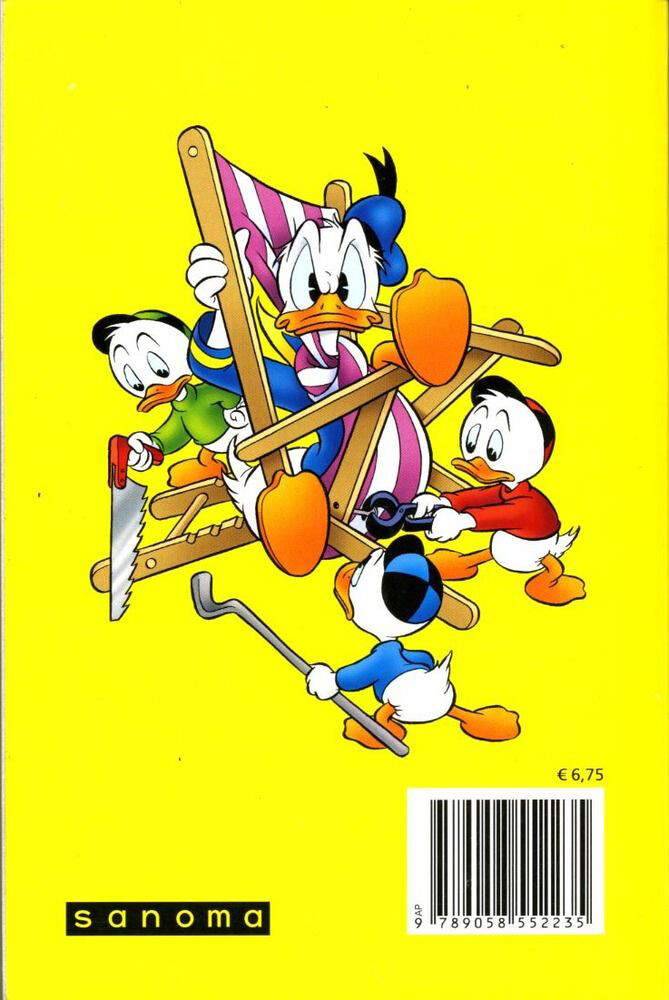 Donald Duck Megapocket zomer / Donald Duck Mega Pocket / 1 achterkant