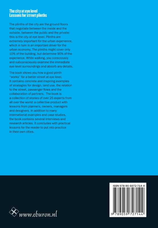 The city at eye level achterkant