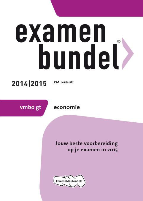 Economie / Vmbo gt 2014/2015 / Examenbundel