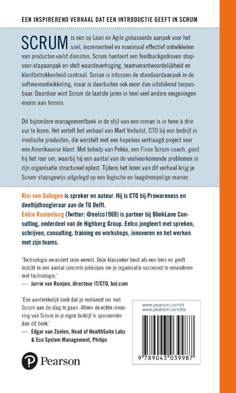 De kracht van Scrum achterkant