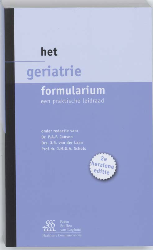 Het geriatrie formularium / Formularium