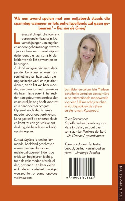Kwaad daglicht achterkant