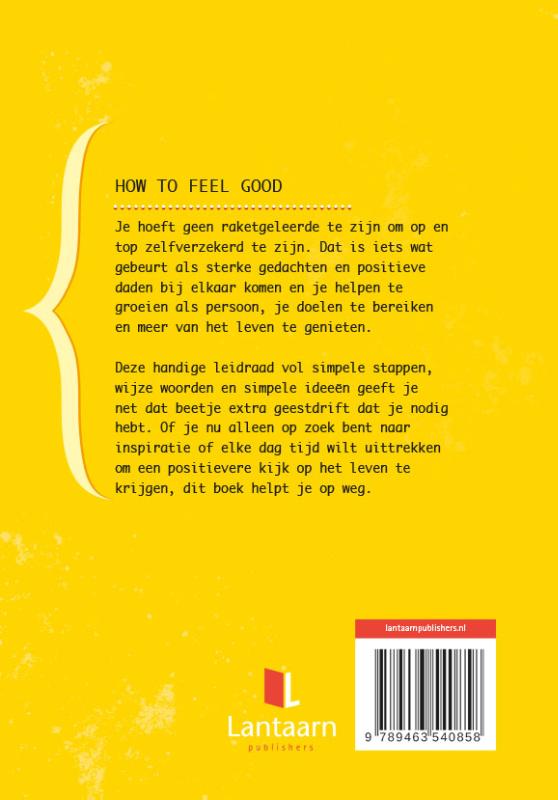How to feel good How to feel good achterkant