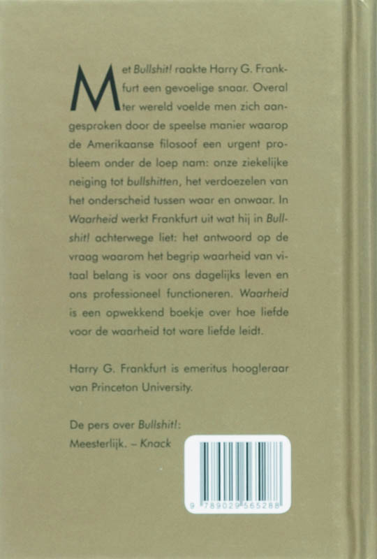 Waarheid achterkant