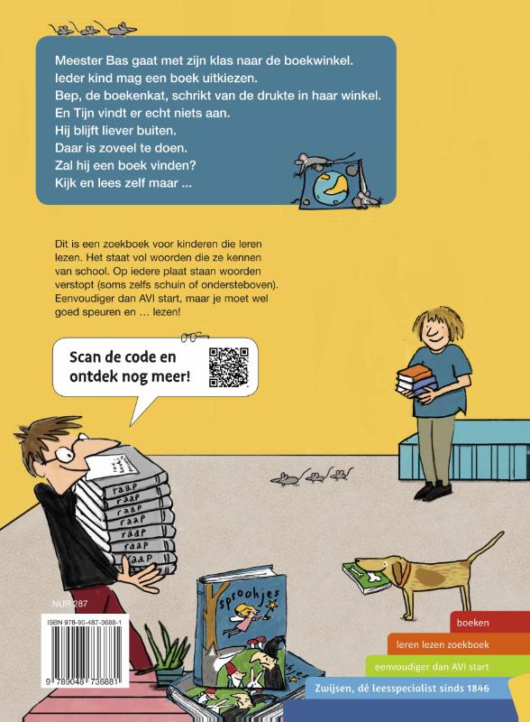 ik wil dit boek / Leren lezen zoekboek achterkant