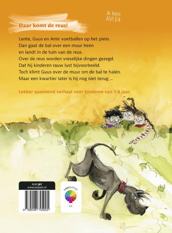 Daar komt de reus! / Ik lees AVI achterkant