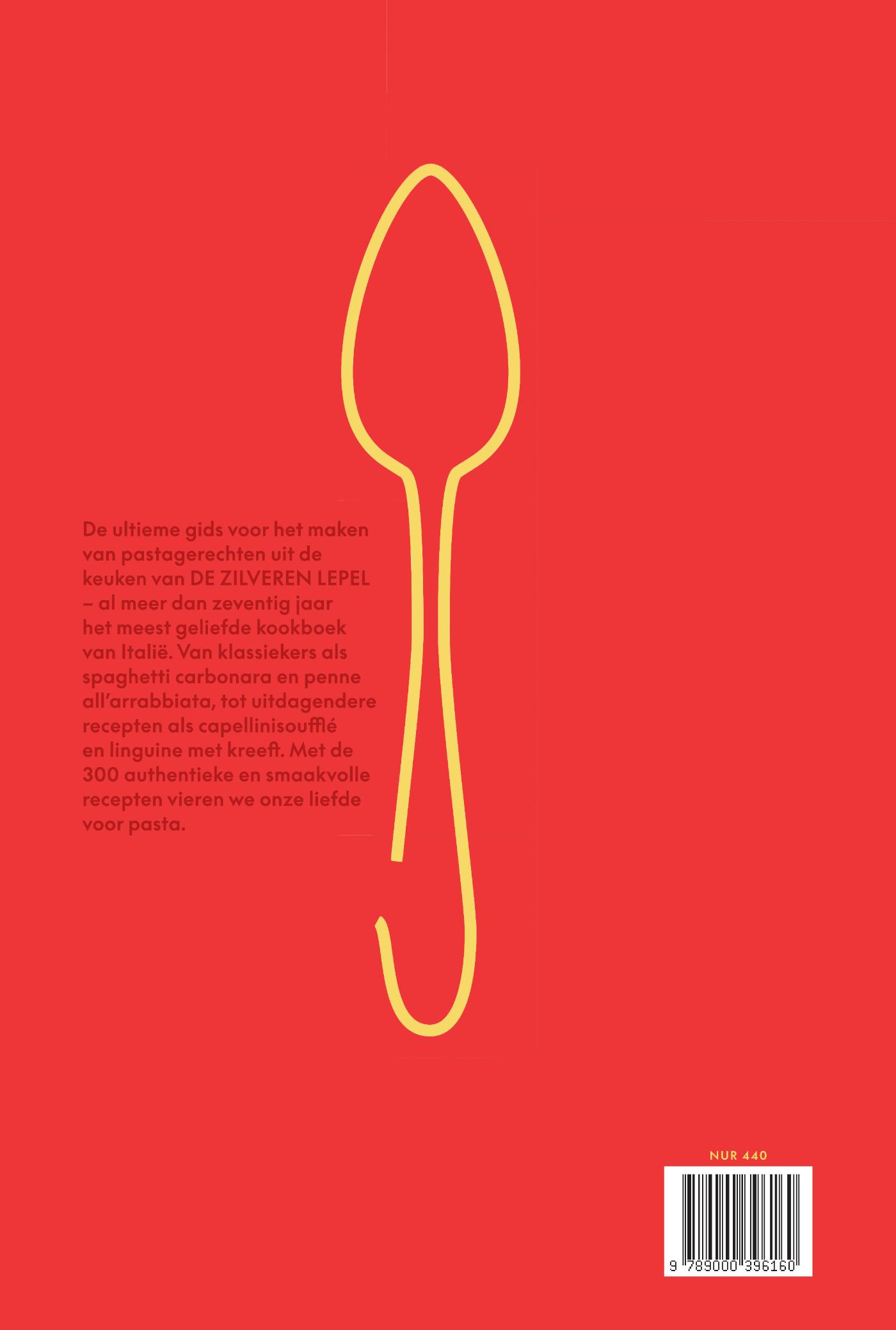 Pasta / De Zilveren Lepel achterkant