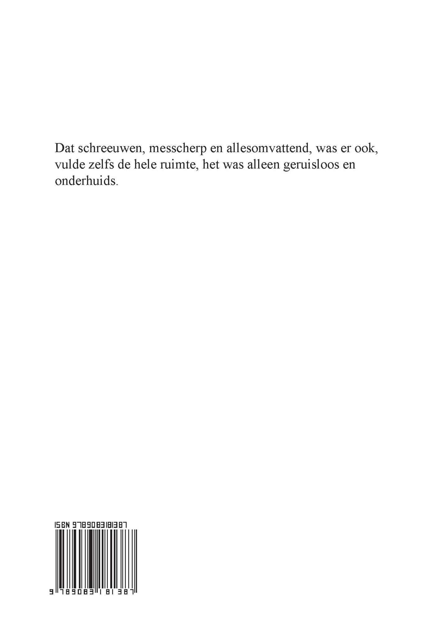 Bombyx mori achterkant