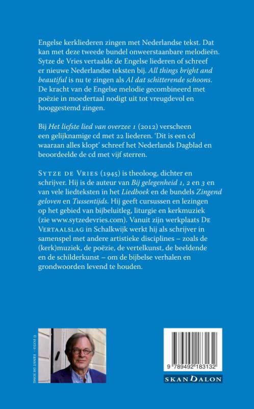 Het liefste lied van overzee  Deel 2 achterkant