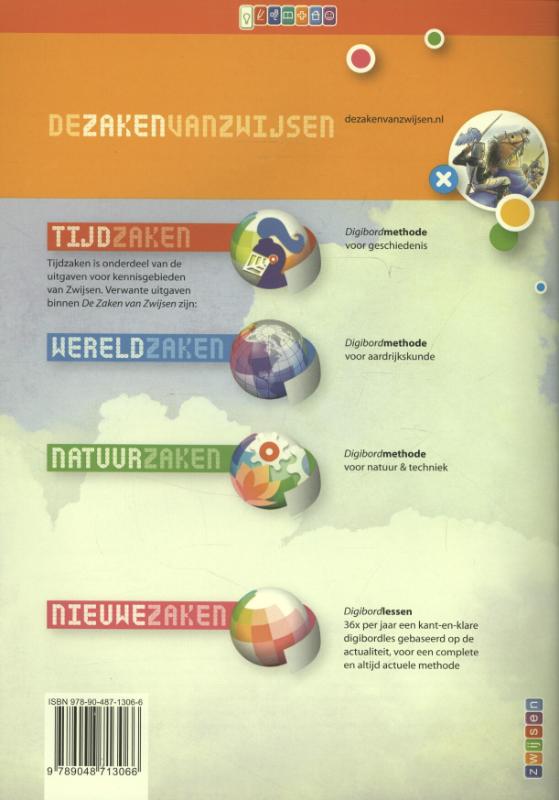 Tijdzaken Jaargroep 5 werkboek achterkant