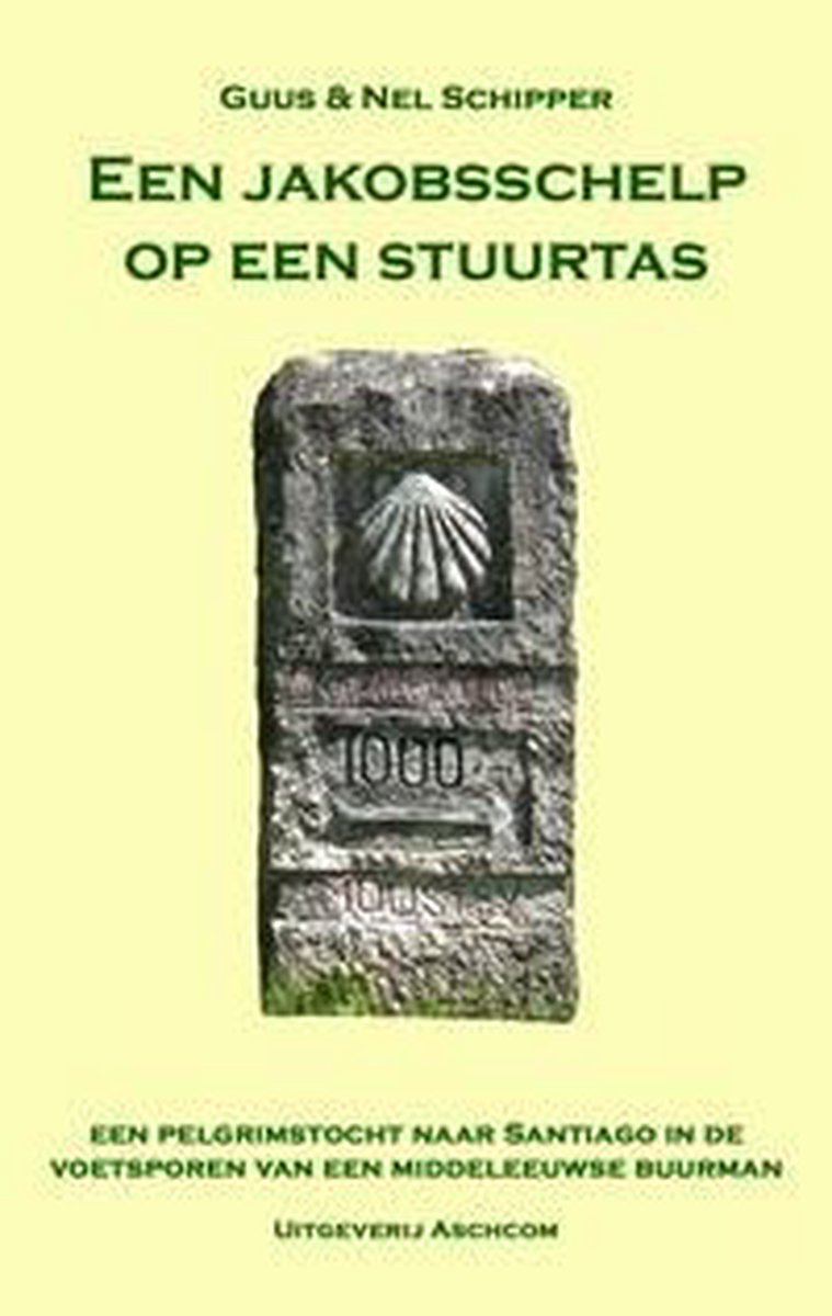 boekenbalie_9789081663816_cover Een jakobsschelp op een stuurtas