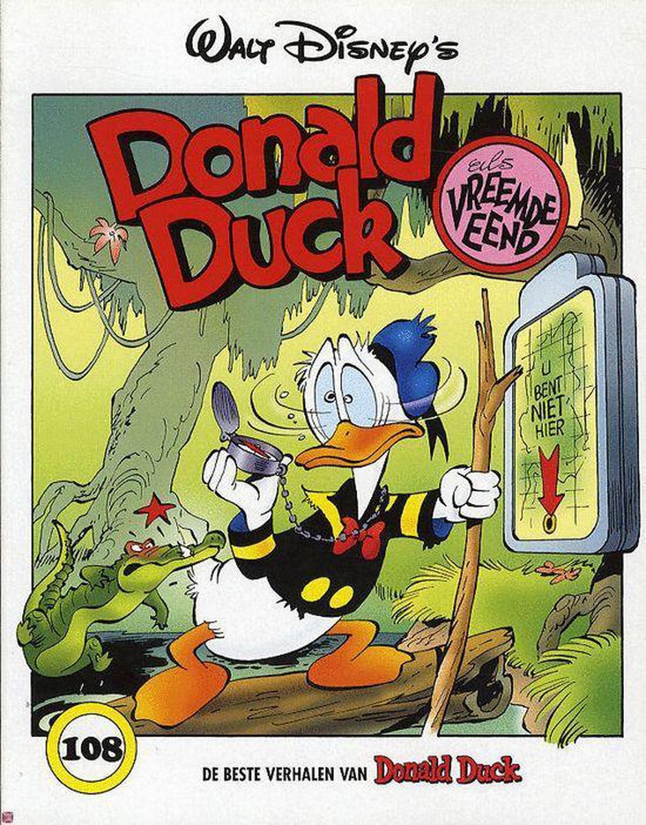 Donald Duck als vreemde eend