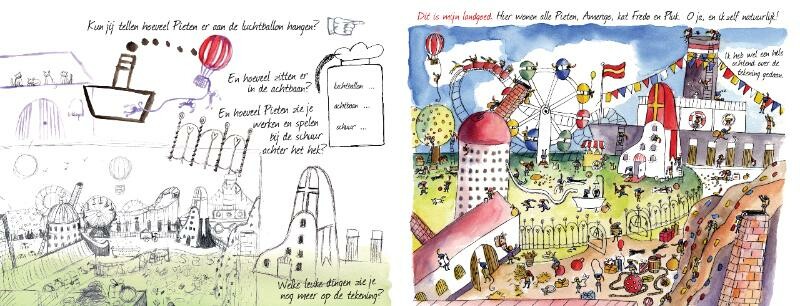 Het schets en knutselboek van sinterklaas Het schets en knutselboek van sinterklaas achterkant