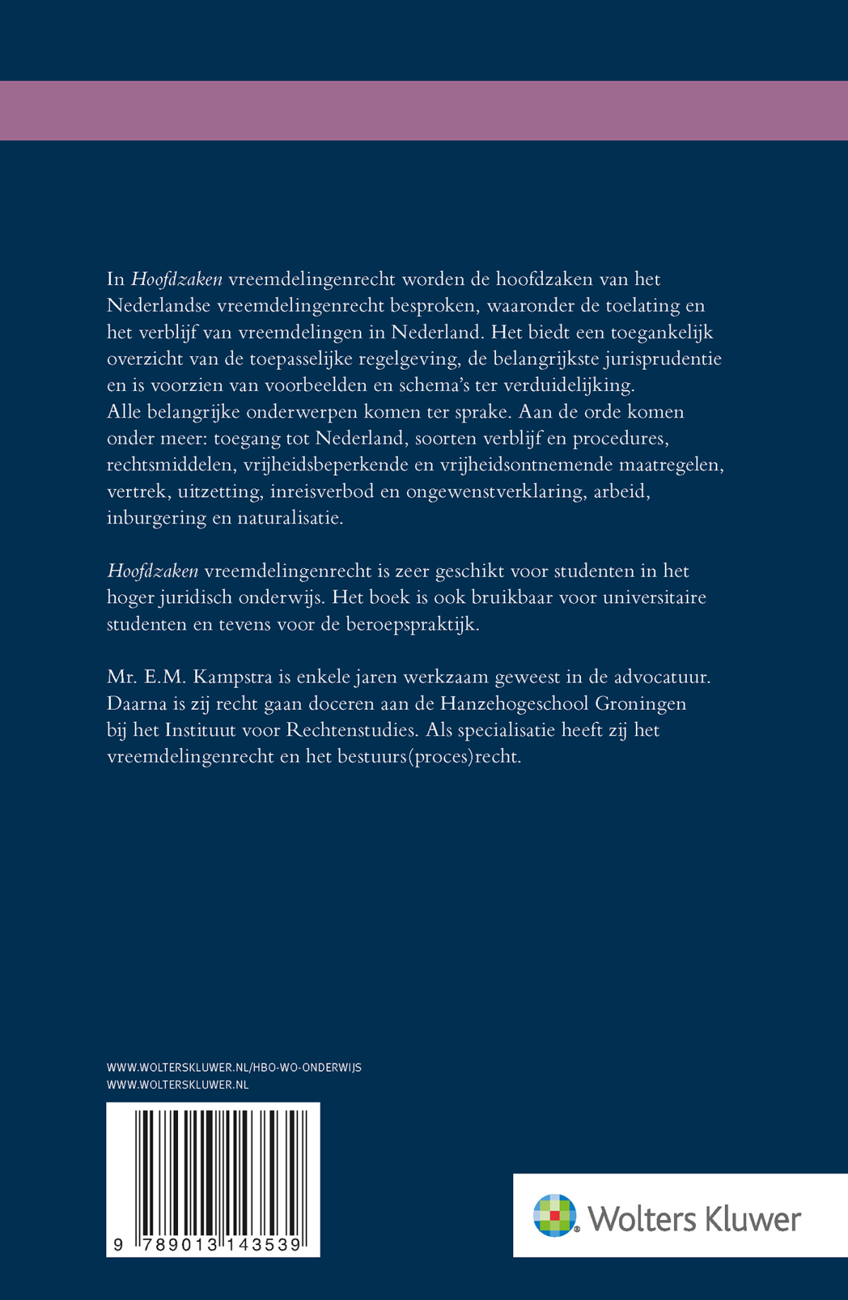 Hoofdzaken vreemdelingenrecht achterkant