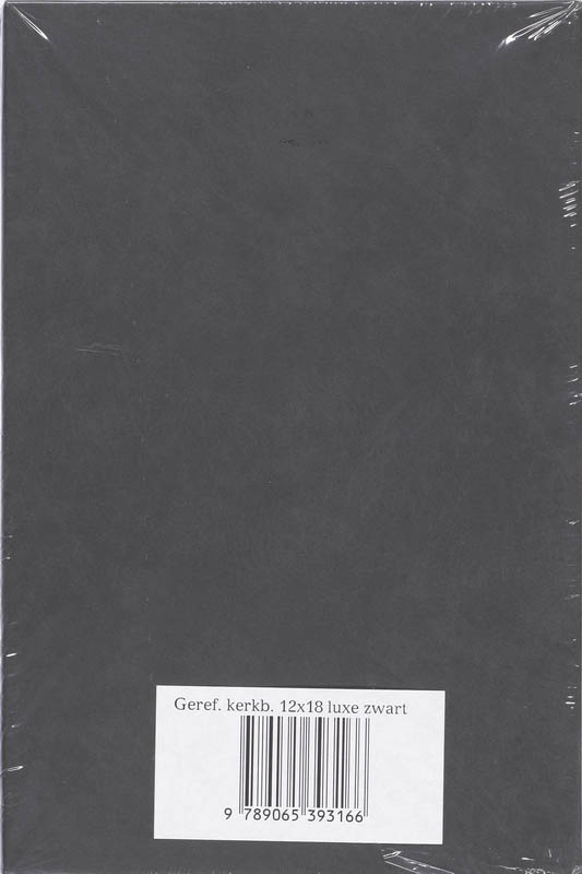 Gereformeerd Kerkboek achterkant