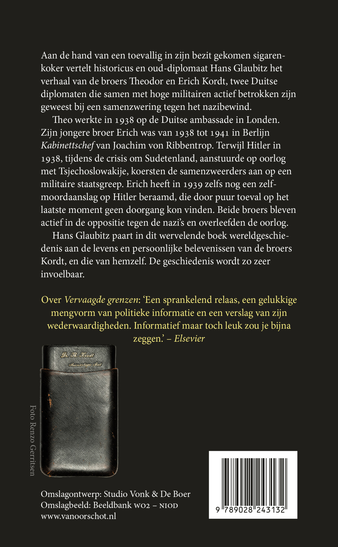 De sigarenkoker van dr. Kordt achterkant