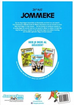 De grote puzzel / Jommeke / 149 achterkant