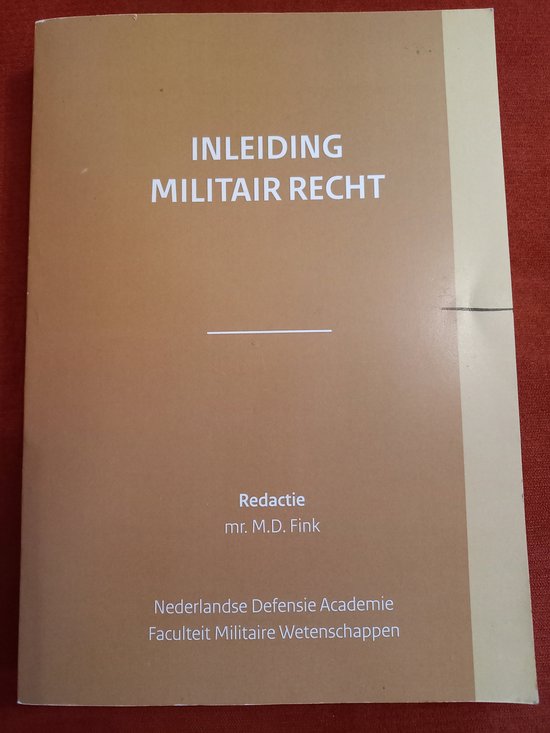 Inleiding Militair Recht