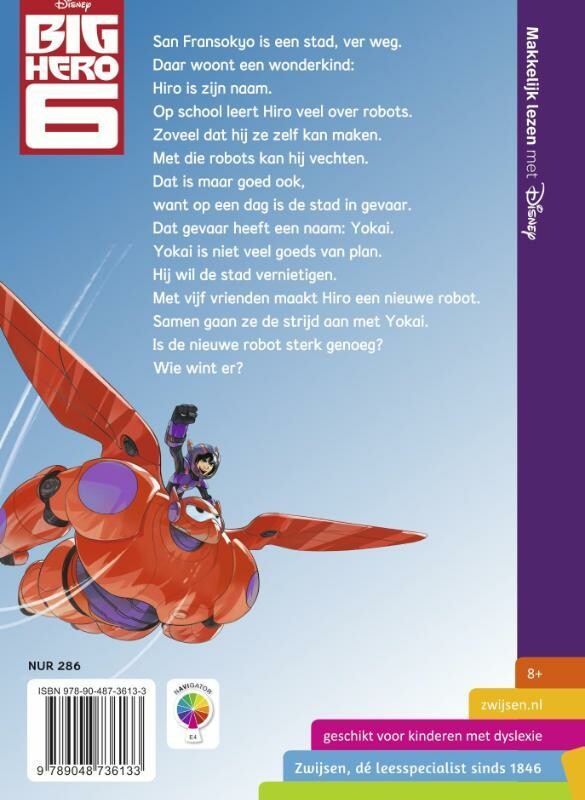 Big hero 6 / Makkelijk lezen met Disney achterkant