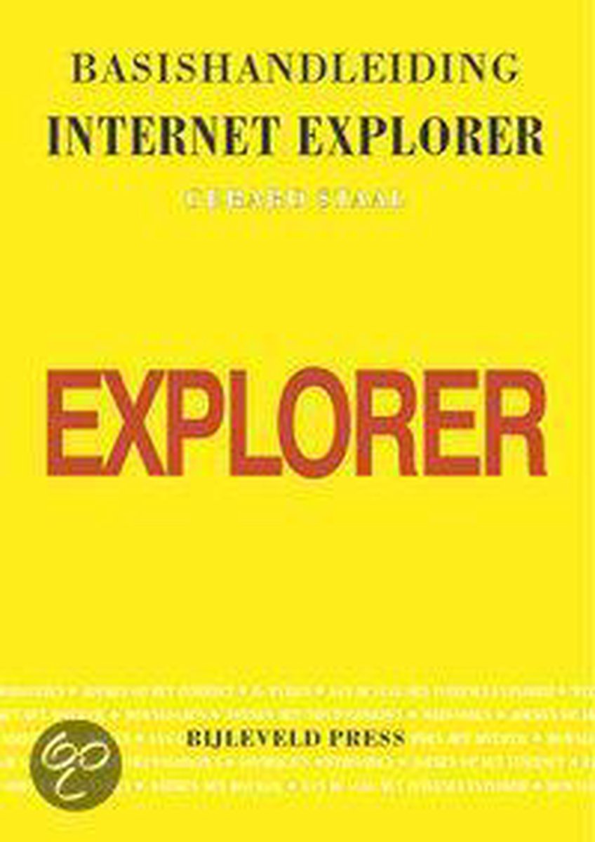 Internet Explorer(basishandl) NIEUW