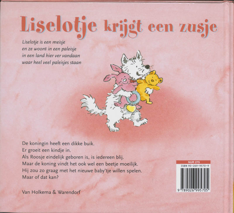 Liselotje krijgt een zusje Liselotje krijgt een zusje achterkant