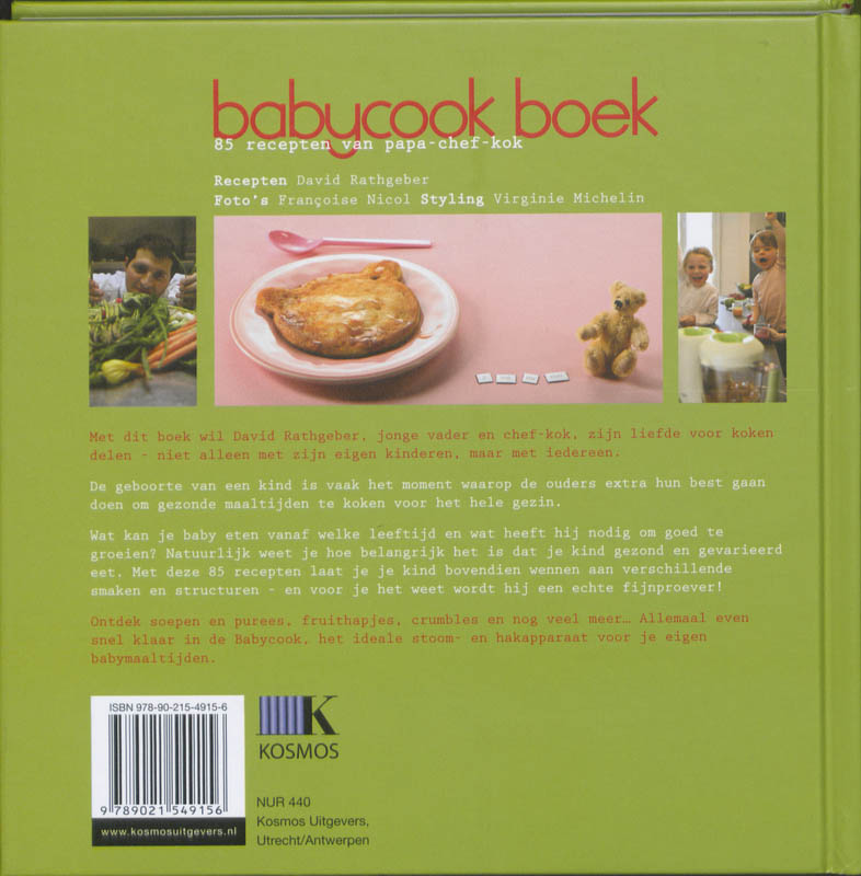 Babycook boek achterkant
