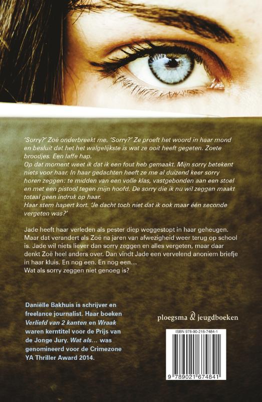 Wat als... Wat als... achterkant