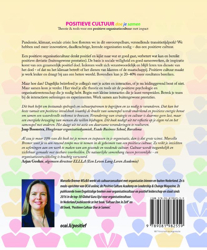 Positieve cultuur doe je samen achterkant