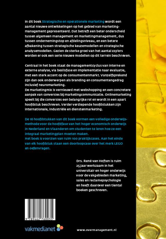 Strategische en operationele marketing achterkant
