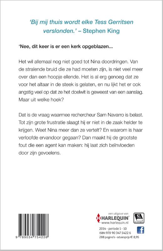 IBS Thriller -  Stille getuige IBS Thriller  -   Stille getuige achterkant