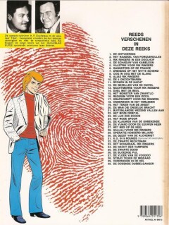 Het boze drietal / Rik Ringers / 22 achterkant