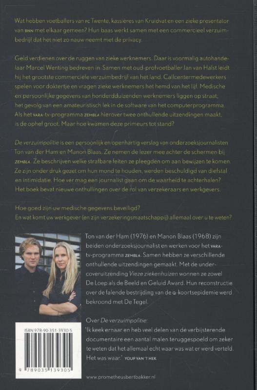 Verzuimpolitie Verzuimpolitie achterkant