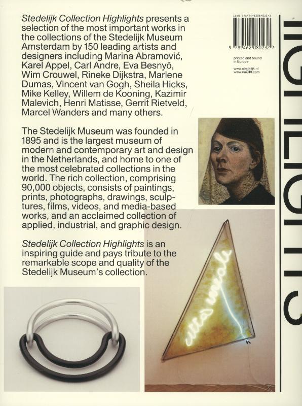 Stedelijk Collection Highlights achterkant