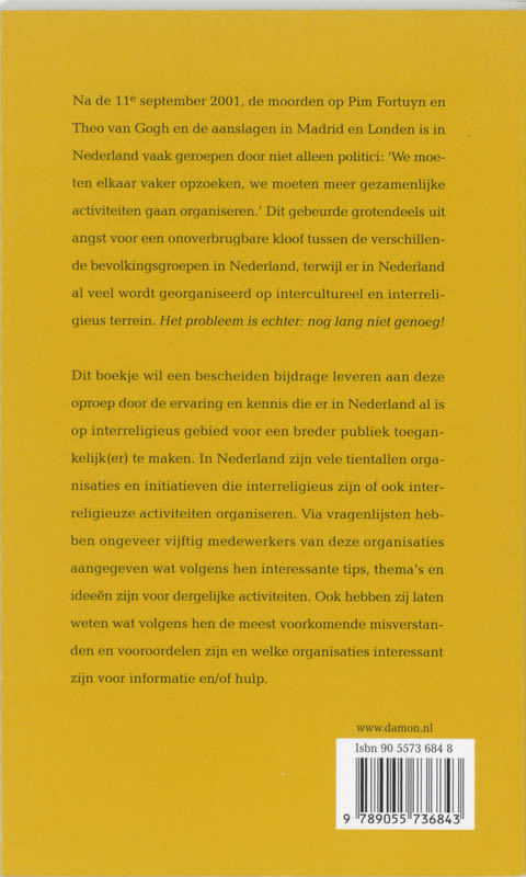 Interreligieus Werken achterkant