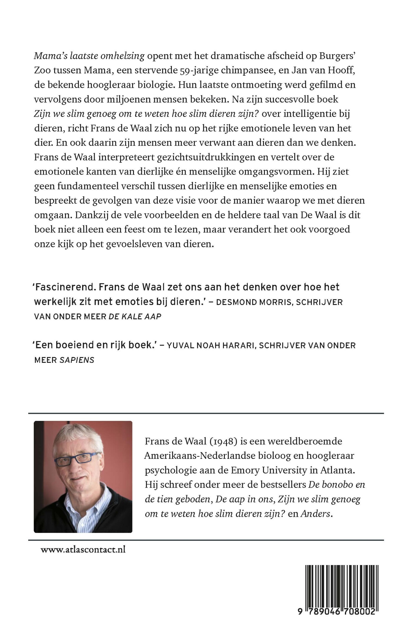 Mama's laatste omhelzing achterkant