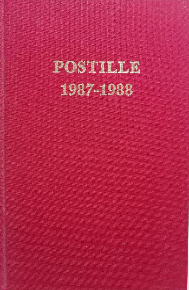 Postille  1987 - 1988