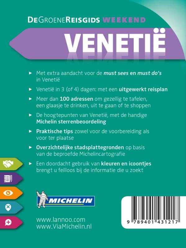 De groene reisgids weekend - venetië achterkant