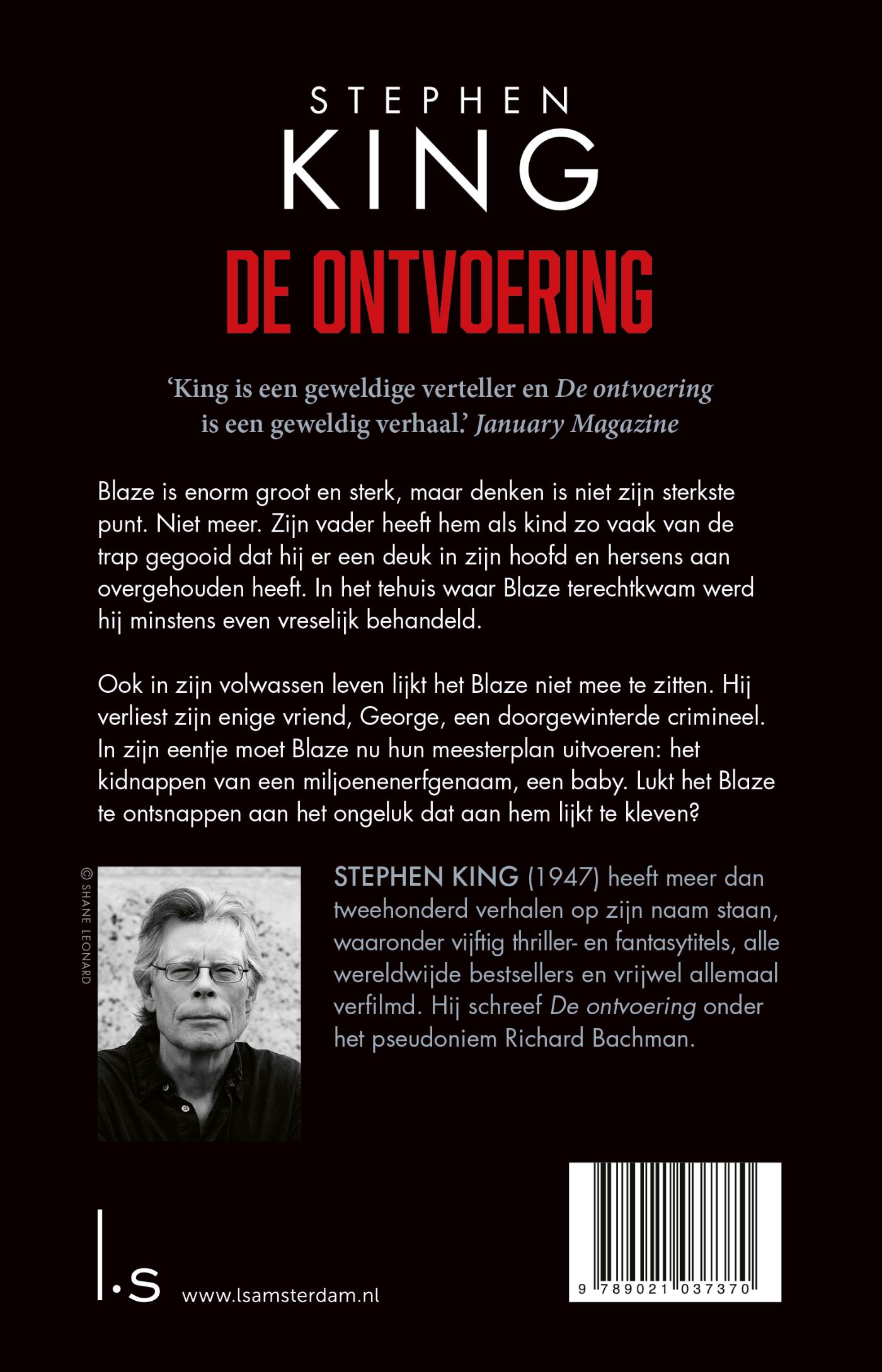 De ontvoering achterkant