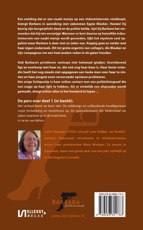 Meisjes loos / Barbara , politievrouw / 2 achterkant