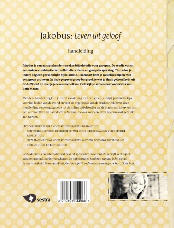 Jakobus leven uit geloof Jakobus leven uit geloof achterkant