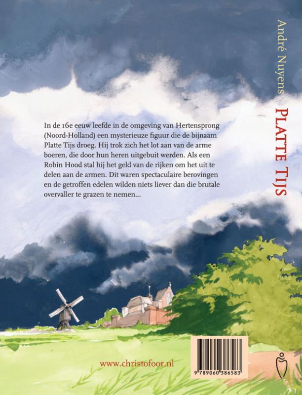 Platte Tijs achterkant