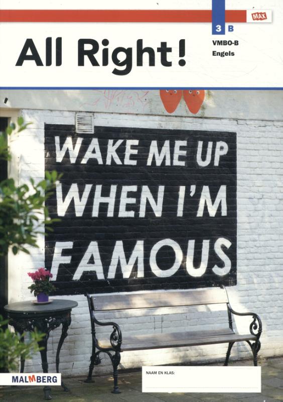 All Right! / vmbo-b engels / leerwerkboek B / Max
