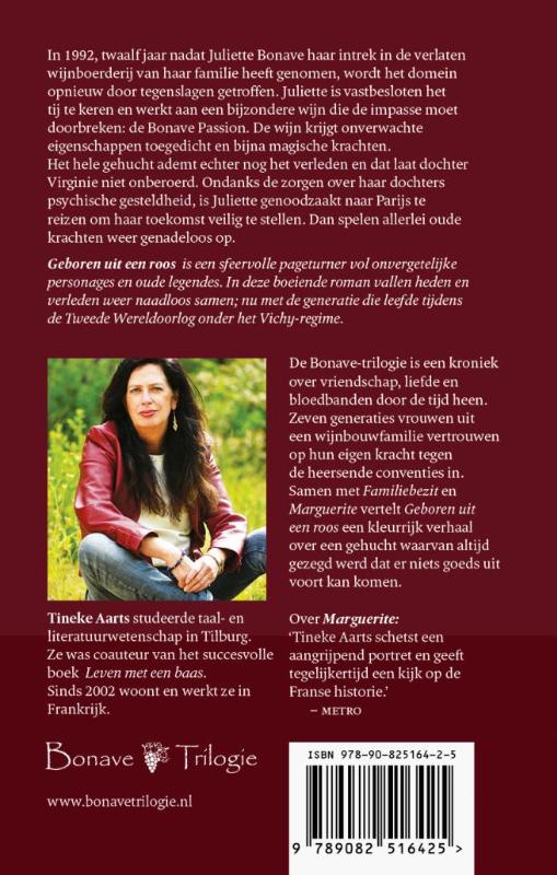 Bonave Trilogie 3 -   Geboren uit een roos achterkant