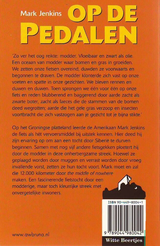 Op de pedalen / Witte beertjes / 8004 achterkant