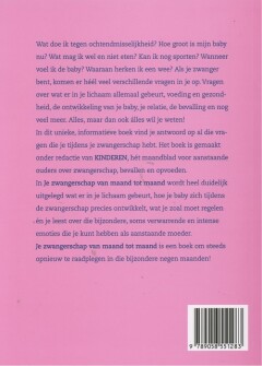 Je zwangerschap van maand tot maand achterkant