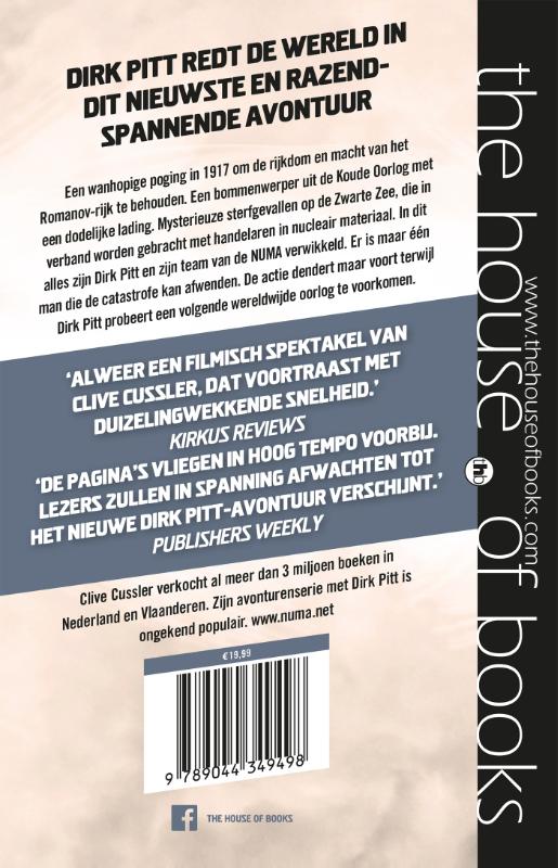 Dood op de Zwarte Zee / Dirk Pitt-avonturen Dood op de Zwarte Zee / Dirk Pitt-avonturen achterkant